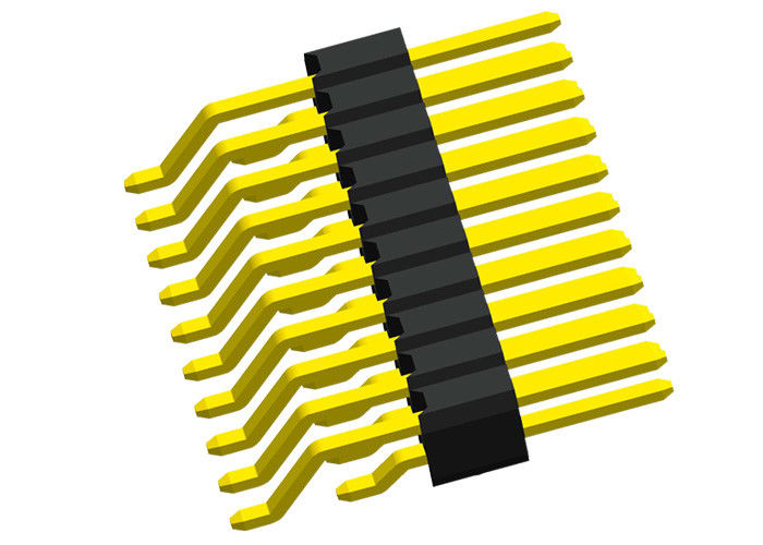 Listwa kołkowa dwurzędowa pozioma Typ SMT Listwa kołkowa 2x20 czarna 1,27 mm