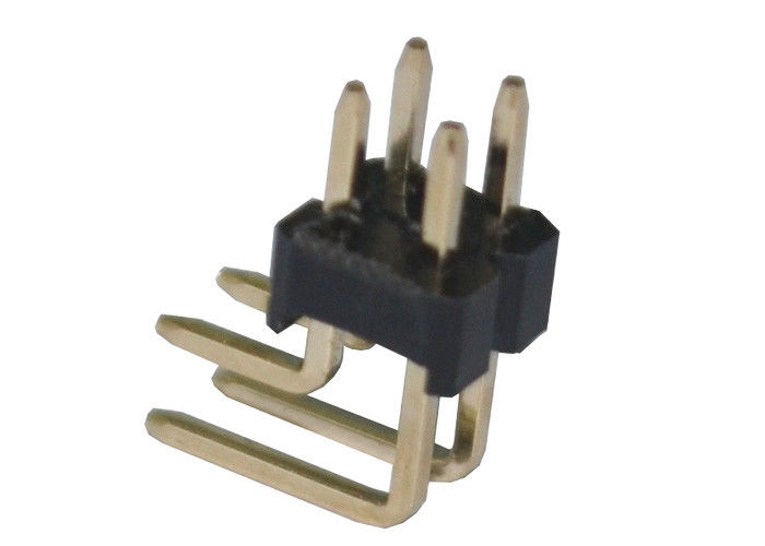 Złącze kątowe z podwójnym rzędem listwy stykowej 2,54 mm x 2,5 mm Rezystancja izolacji