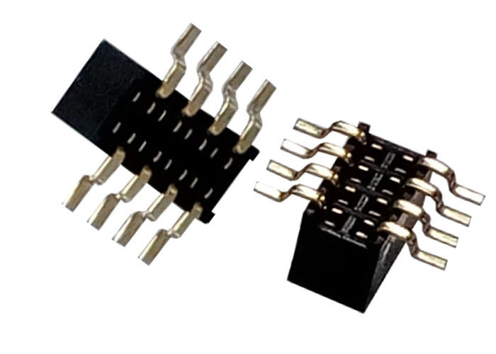 8-stykowe złącze żeńskie SMT Jednorzędowe typu SMT 1,27 mm x 3,4 mm