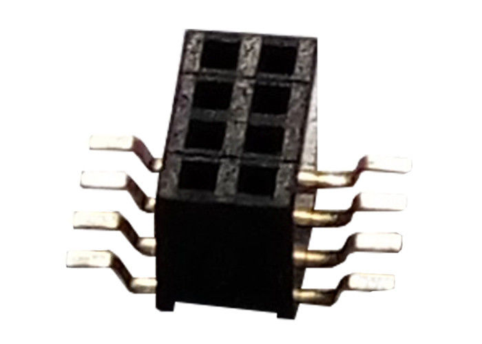 8-stykowe złącze żeńskie SMT Jednorzędowe typu SMT 1,27 mm x 3,4 mm