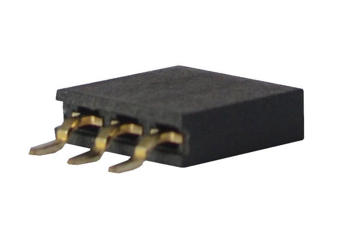 Jednorzędowe złącze żeńskie Header Poziome złącze SMT 2,54 mm
