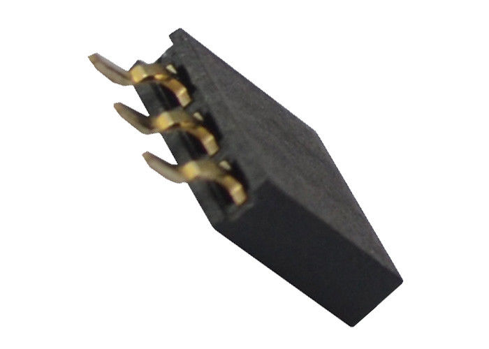 Jednorzędowe złącze żeńskie Header Poziome złącze SMT 2,54 mm