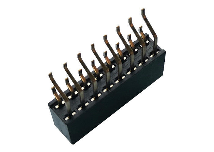 Poziome dwurzędowe złącze żeńskie 2.54mm SMT Type 16 Pin