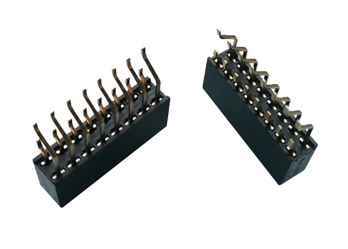 Poziome dwurzędowe złącze żeńskie 2.54mm SMT Type 16 Pin