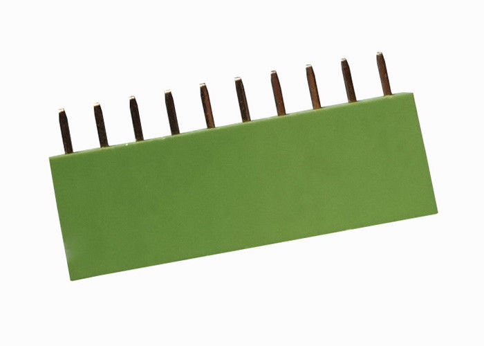 Złącze żeńskie proste 2-rzędowe zielone Złącze żeńskie 10 2,54 mm 10-stykowe
