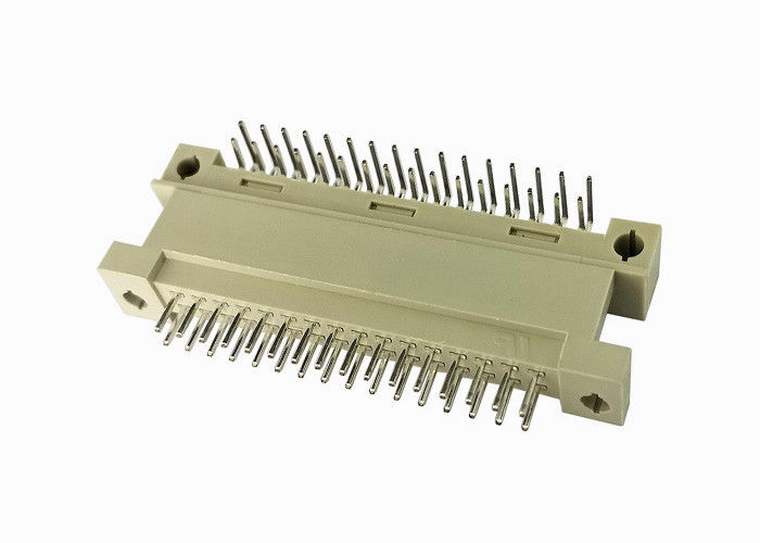 Złącze proste DIN 41612 Złącze męskie Pcb 180 stopni Złoty / Cyna na niklu