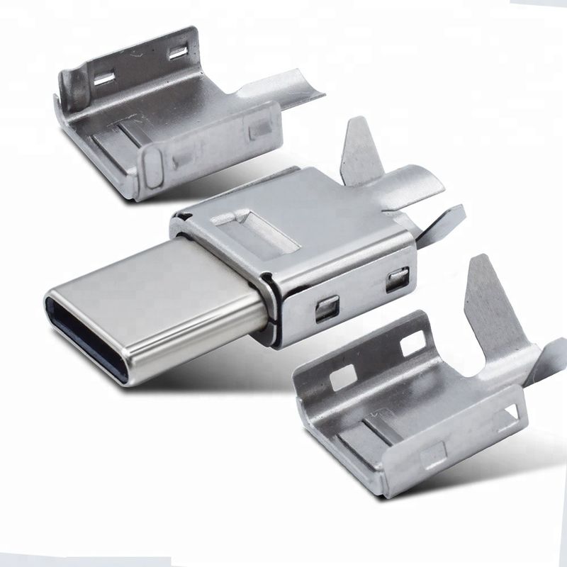 Mężczyzna 24-stykowe złącze USB C Miedź z funkcją ładowania 100% pełny test