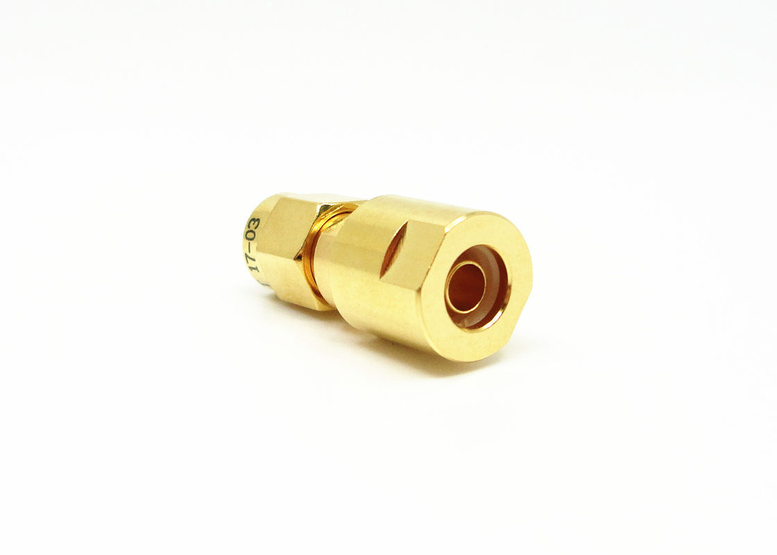 Miniaturowe mosiężne złącze męskie SMA do kabla LMR200 MF147B CXN3449