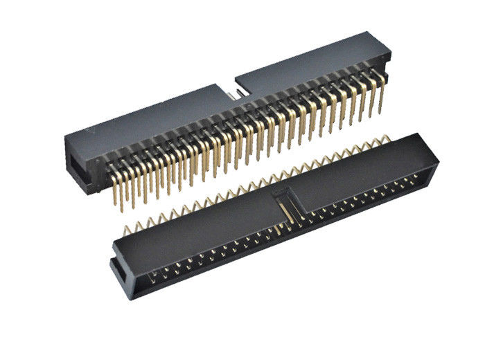 Złącze kątowe Pcb Złącze 90-stopniowe Typ 2,54 mm raster 50-pinowe złącze