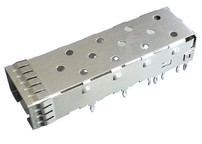 Wysokowydajne złącze klatkowe SFP 1 x 1 jednoportowa konstrukcja stopy 3D 3,05 mm
