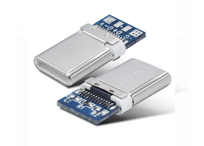 Złącze męskie 3.1 USB typu C do ładowania telefonu komórkowego i komputera